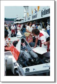 Gilles Villeneuve, Ferrari, Pit Lane, Hockenheim